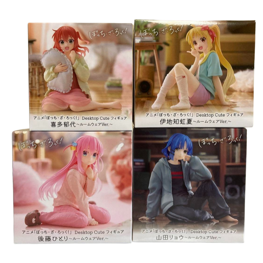 Taito Bocchi the Rock! Desktop Cute Figure Roomwear Gotoh Hitori Ryo Yamada Ijichi Nika Ikuyo Kita