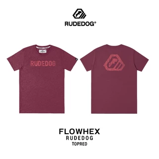 เสื้อยืด แบรนด์ RUDEDOG นุ่มตัวท็อป รุ่น FLOWHEX