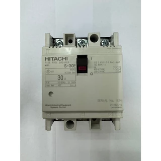 Breaker (MCCB) HITACHI S-30E Molded Case Circuit เบรคเกอร์ 2P 3P ฮิตาชิ