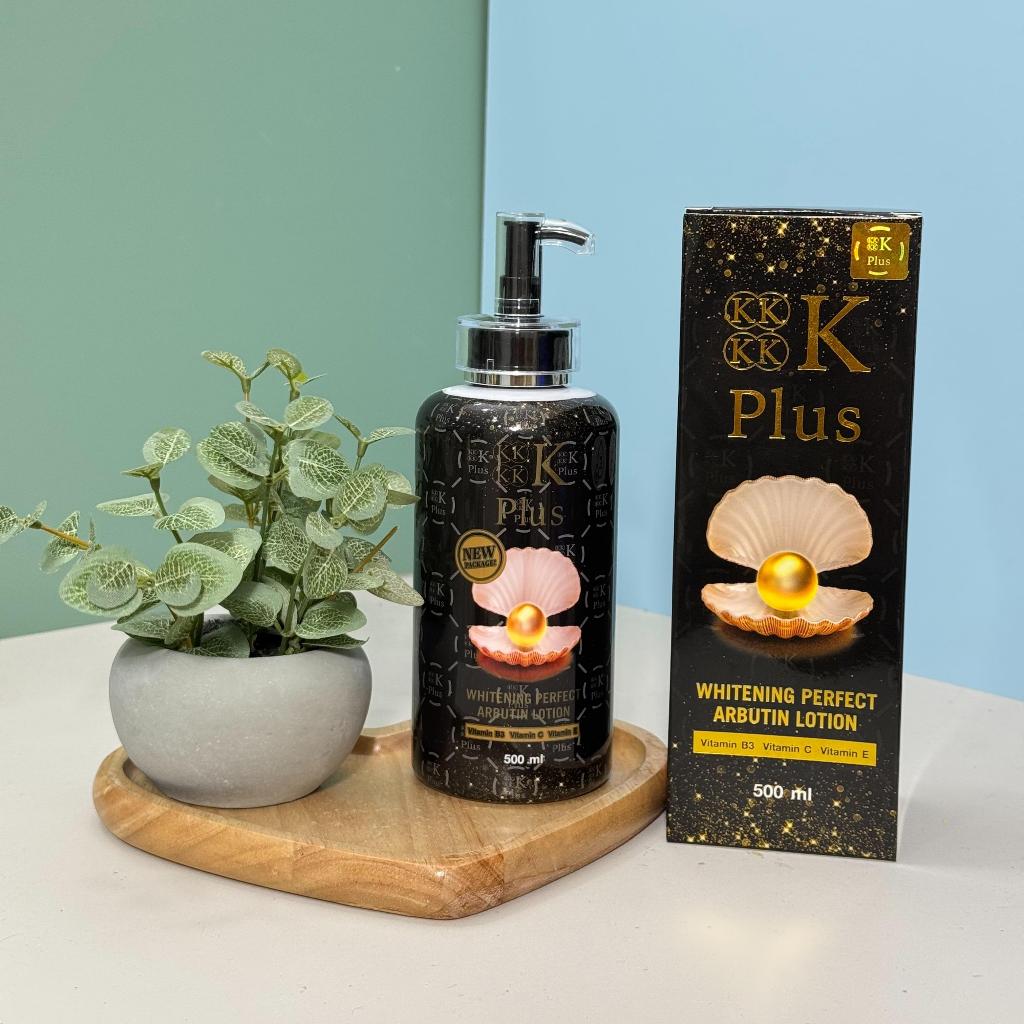 4K New Plus Whitening Perfect AHA Lotion (โลชั่นกลิ่นน้ำผึ้ง) 500ml.