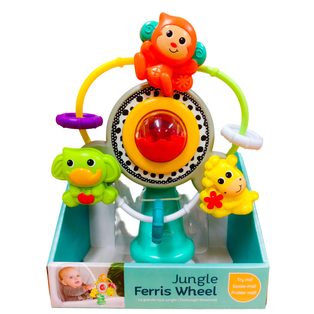 Infantino : Jungle Ferris Wheel - กังหันติดโต๊ะทานข้าว thumbnail 3