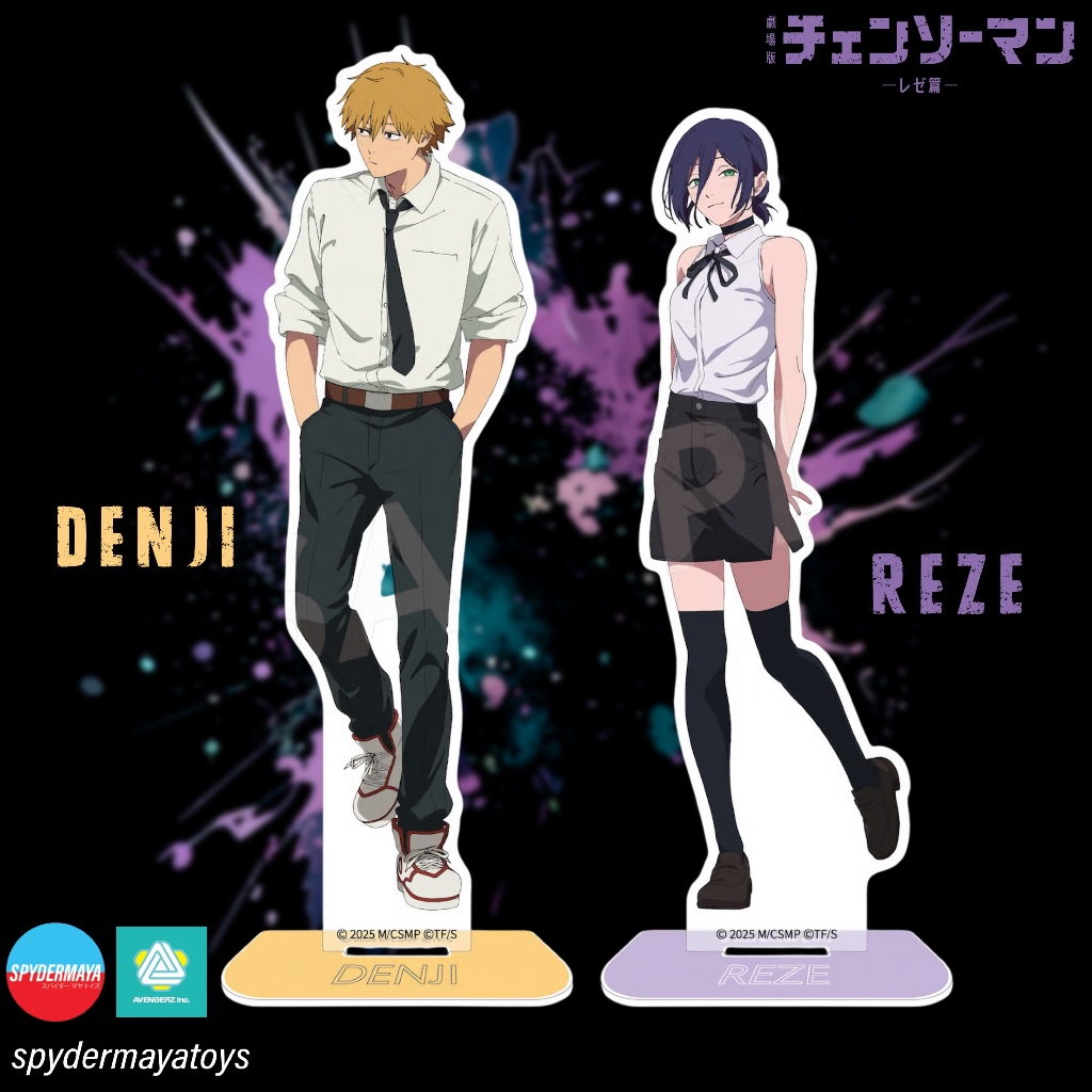 [พร้อมส่ง] Acrylic Stand REZE, DENJI – Chainsaw Man: Reze Arc