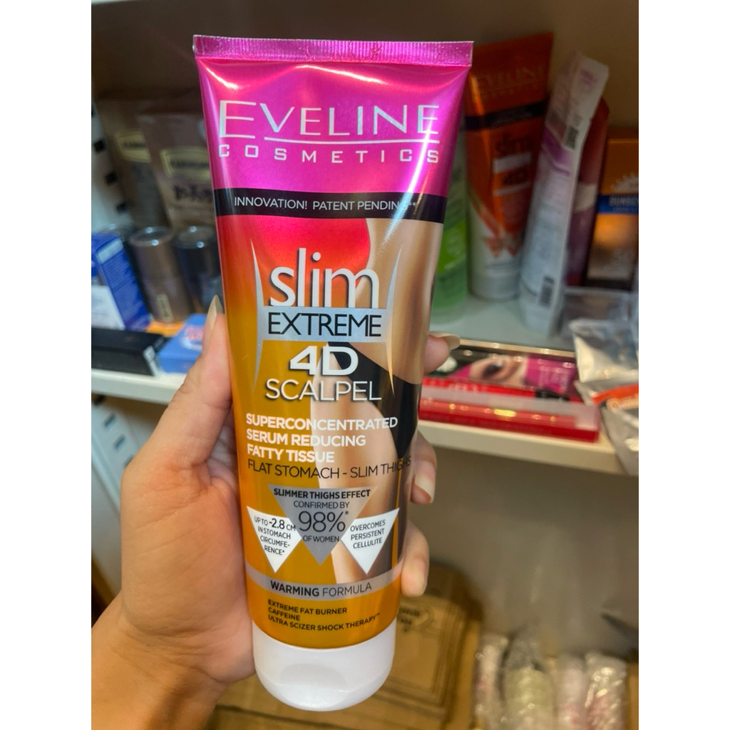 EVELINE Slim Extreme 4D Scalpel Superconcentrated Serum Reducing Fatty Tissue 250ml.