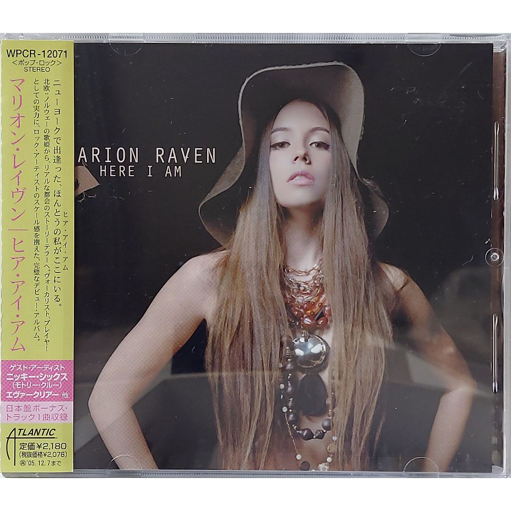 CD,Marion Raven - Here I Am (M2M)(2005)(Japan)
