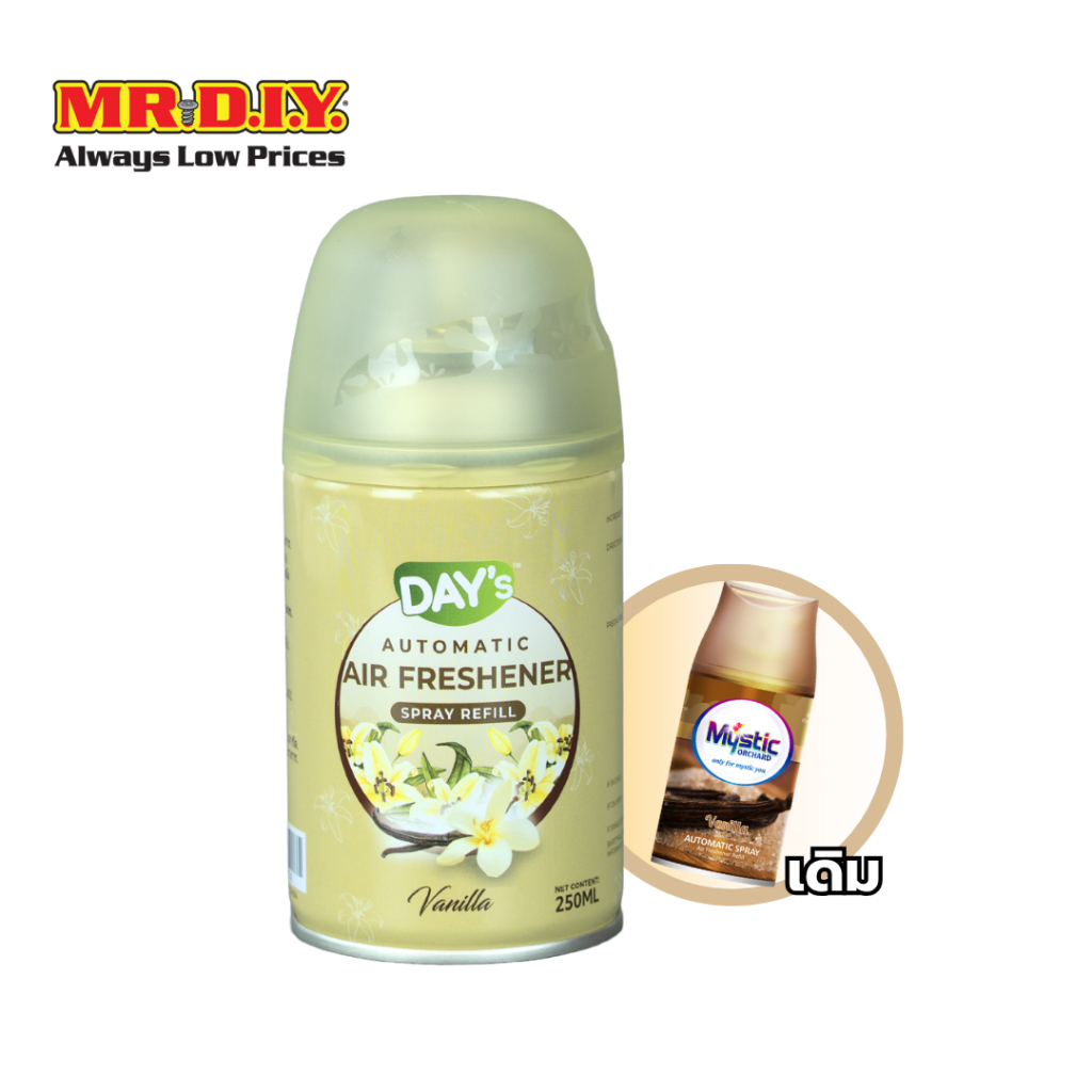 DAY'S สเปรย์ปรับอากาศ กลิ่นวานิลลา 250 มล. 1 ชิ้น_8977741