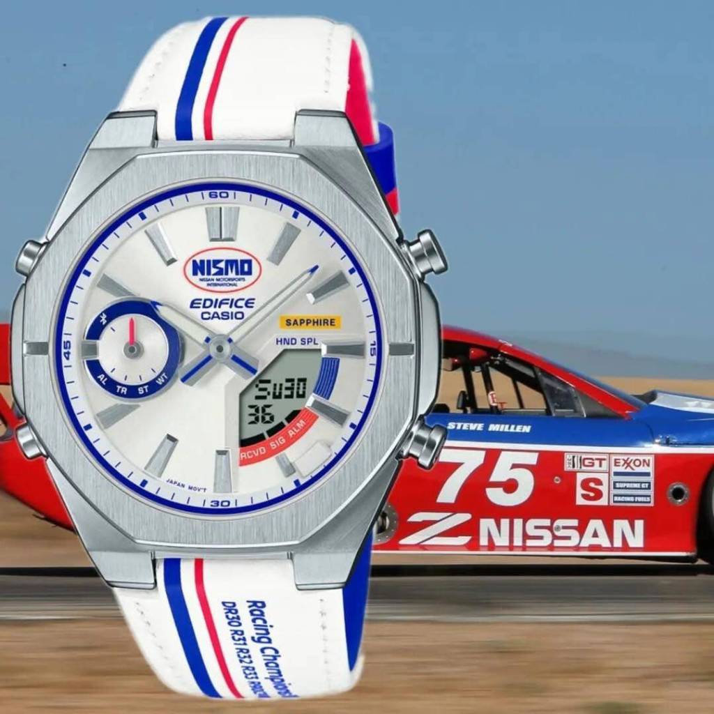 Casio Edifice รุ่น ECB-S10NIS-7A, ECB-S10NIS, ECB-S10NIS-7 Edifice x Nismo