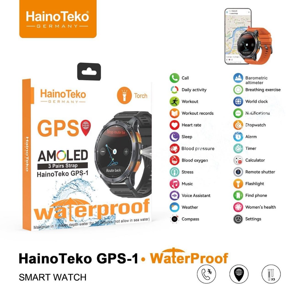 SMART WATCH HainoTeko GPS-1