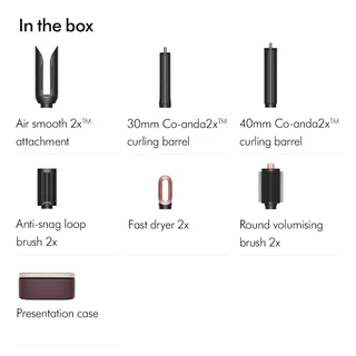[New] Dyson Airwrap Co-anda2x multi-styler and dryer (Ceramic Pink/Rose Gold) อุปกรณ์จัดแต่งทรงผม ไดสัน