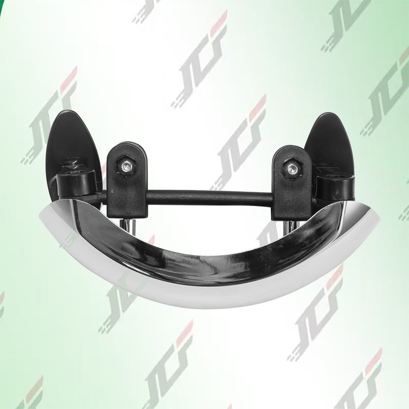 กระจกส่องหลัง แบบโค้ง ติดตำแหน่งหลังชิวหน้ารถมอเตอร์ไซค์ เสริมความปลอดภัย มองเห็นมุมอัพสายตาได้ดียิ่งขึ้น - รูปที่ 6