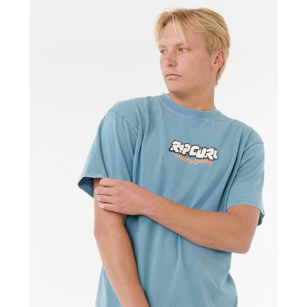RIPCURL เสื้อยืดผู้ชาย 0TTMTE RAW ENERGY BUBBLE TEE 2025-S1