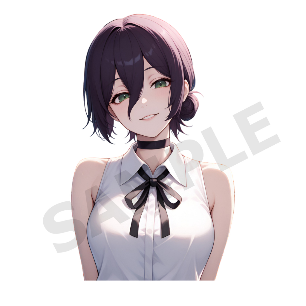 reze chainsaw man สติ๊กเกอร์ 2 แผ่น เรเซ่