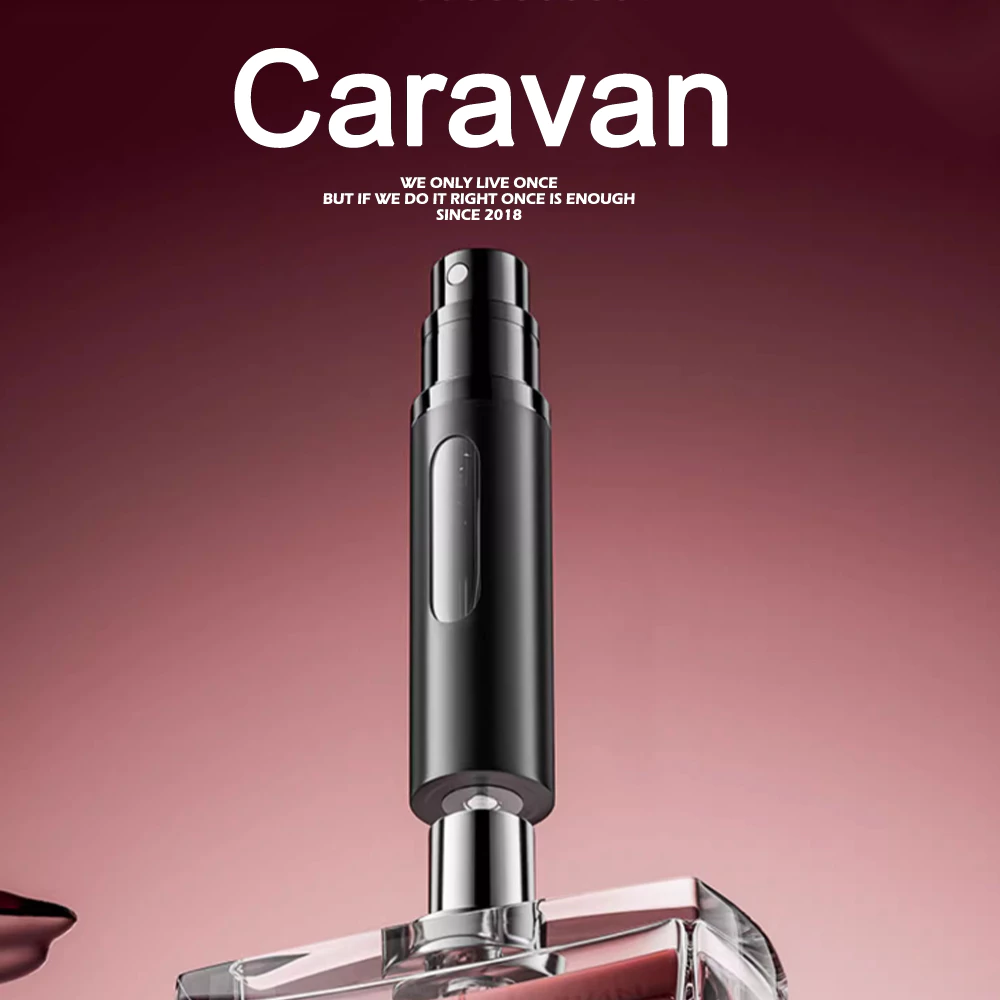 Caravan Crew Perfume bottles ขวดแบ่งน้ำหอม ขวดอลูมิเนียมเรียบหรู พกพาสะดวก