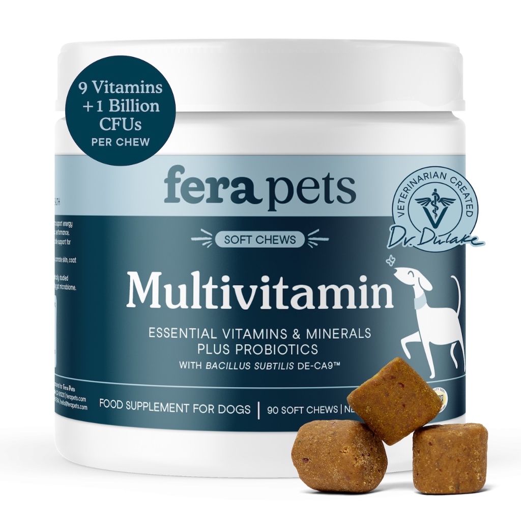 Fera Pets Multivitamin Soft Chews for Dogs (90 Soft Chews)