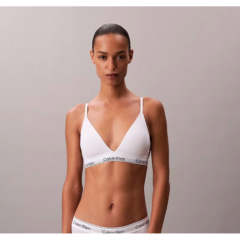 (พร้อมส่ง รุ่นใหม่‼️ แท้ 100%) Cotton Modal Triangle Bralette