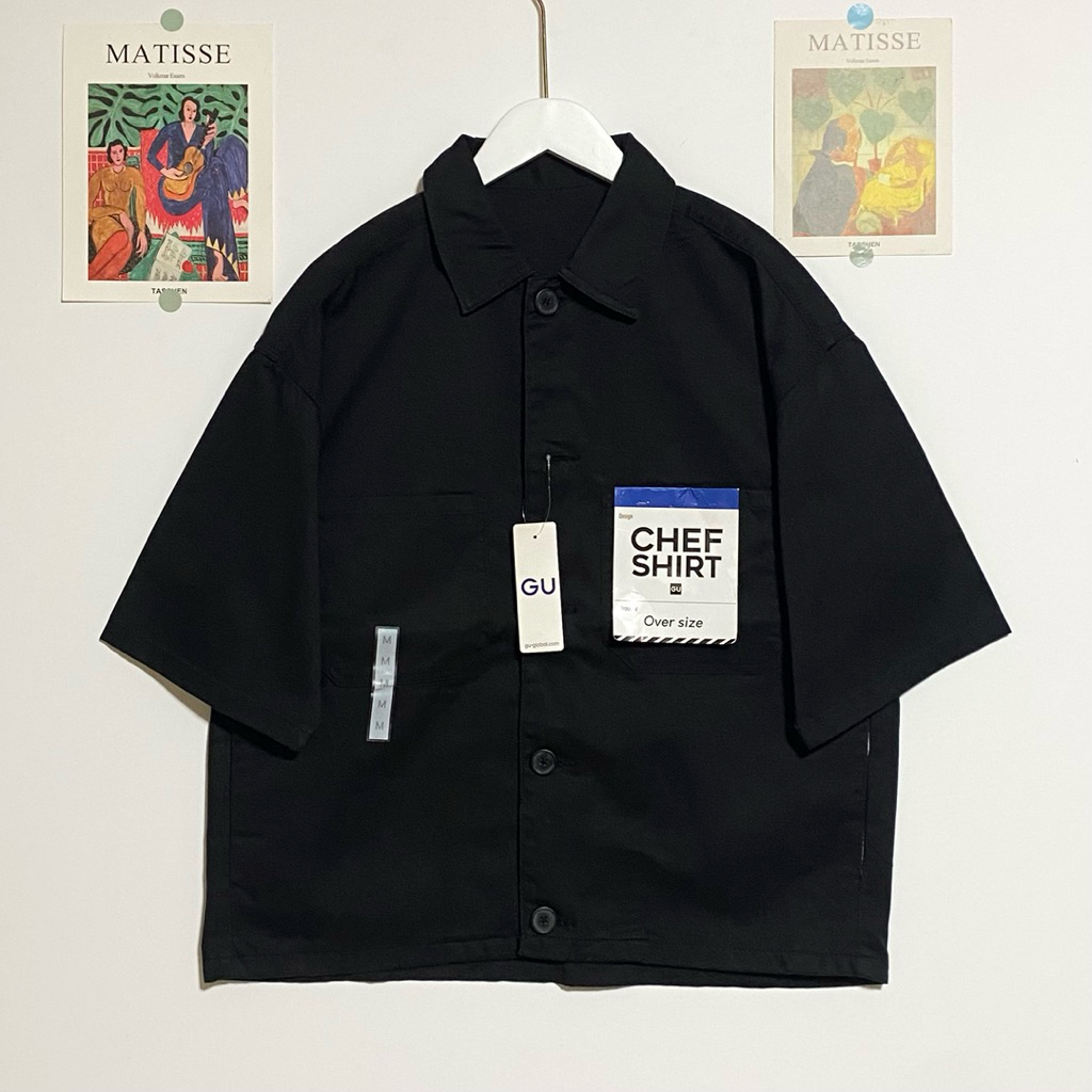 GU CHEF SHIRT (over size)