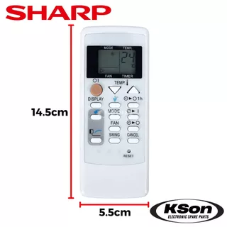 รีโมทแอร์ ชาร์ป ใช้กับรีโมทแอร์ A-Series ได้ทุกรุ่น SHARP AC Remote Control รุ่น A751 A791