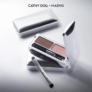 Cathy Doll อาร์ติสต์อายโบรว์พาวเดอร์ 1.8g+1.8g #CathyDollxMaeng