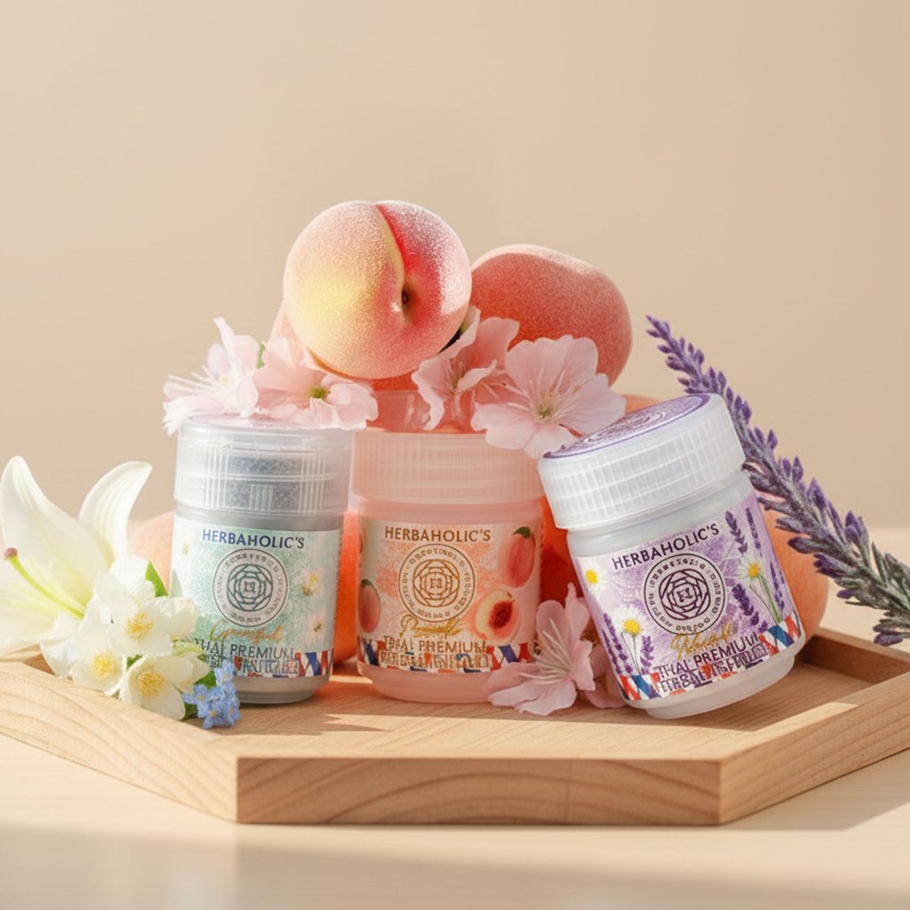 ยาดมสมุนไพร Herbaholic Herbal Inhale