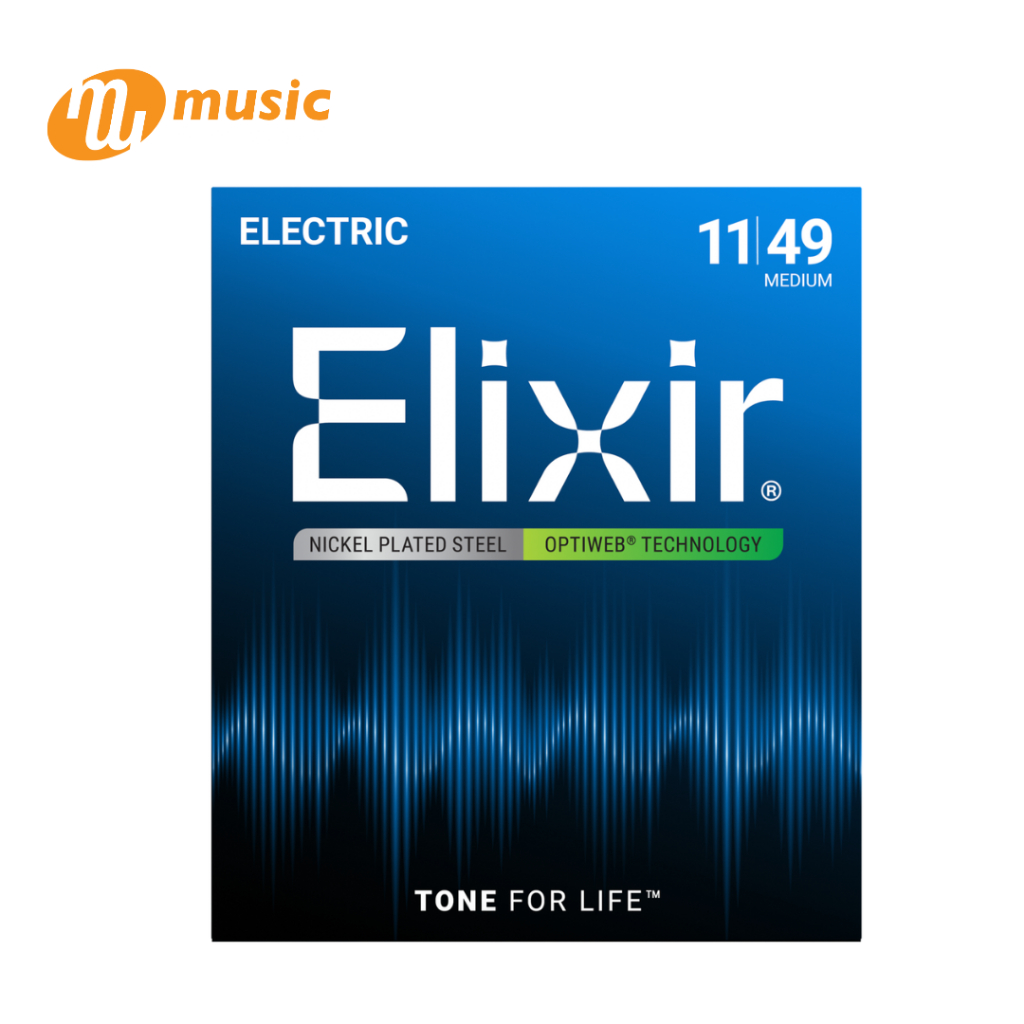 สายกีตาร์ไฟฟ้า  Elixir® Nickel 