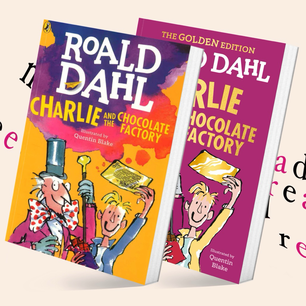Charlie and the Chocolate Factory/ Charlie and the Great Glass Elevator (หนังสือภาษาอังกฤษ)