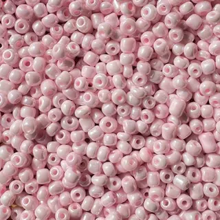 ลูกปัดเม็ดทราย โทนสีมุก ลูกปัดเม็ดทรายขนาด 3,4 มิล 10 กรัม DIY