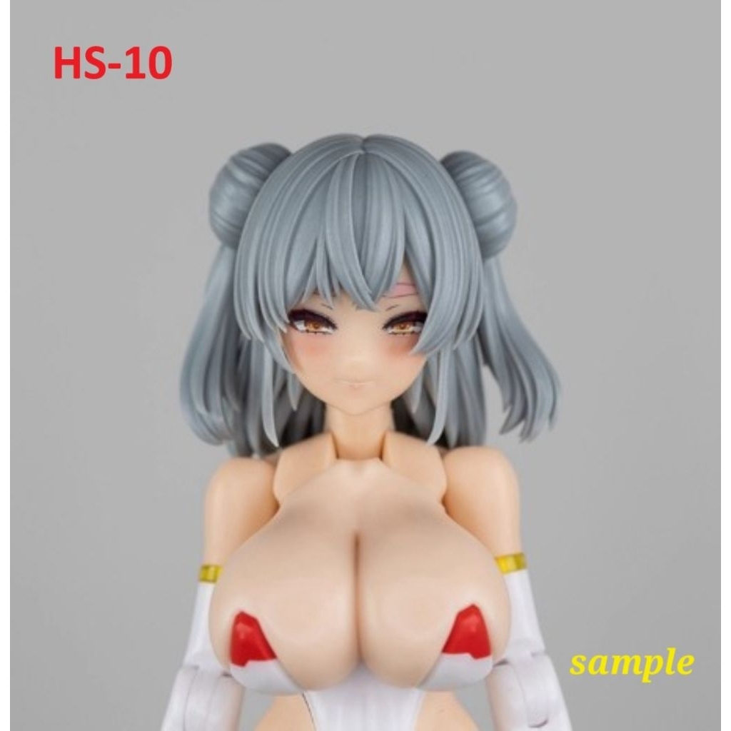 (พร้อมส่ง) Resin Kits Megami Device hairstyle 1/12 -HS10