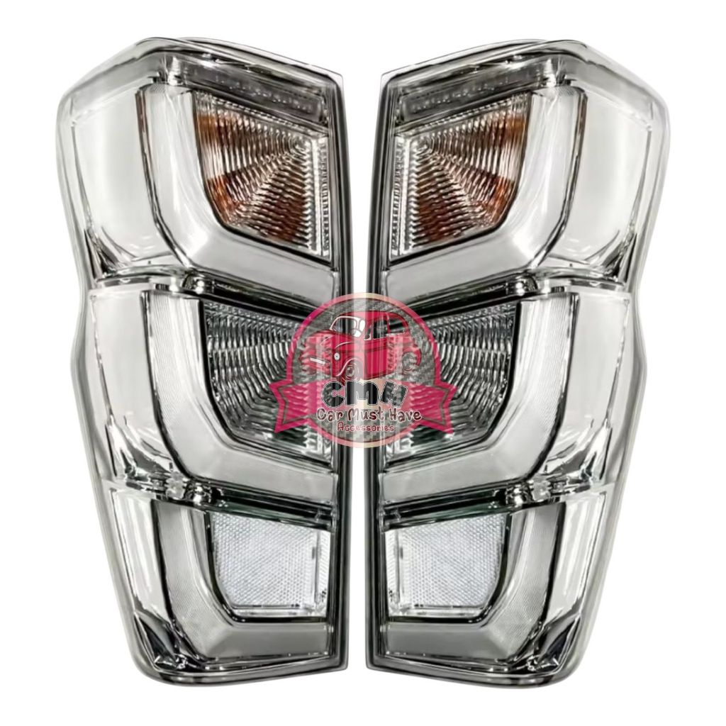 ไฟท้าย แต่ง โคมขาว โคมดำ LED SMOKE CLEAR  ISUZU DMAX 2023 2024 อีซูซุ ดีแมคซ์