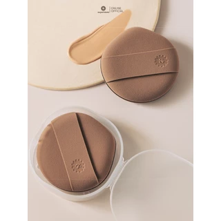 SUPERMOM l 123 Water drop double-sided puff พัฟรองพื้น (มีตลับใส่แถมให้)