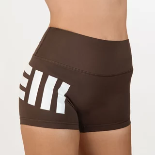 East West EveryWear SEAMLESS BUTT HUGGERS SHORTS (2.5 INCH) CHOCO