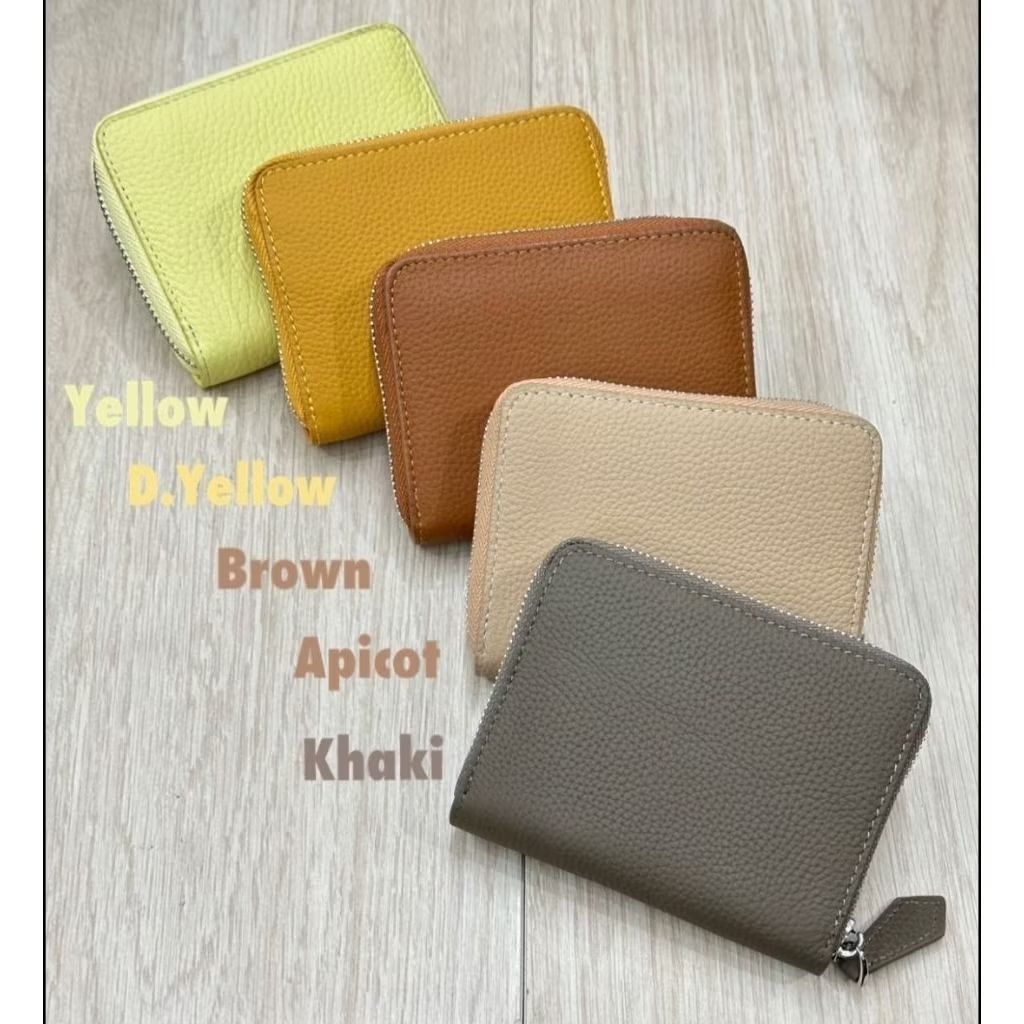 กระเป๋าสตางค์หนังแท้ รุ่นซิปรอบ