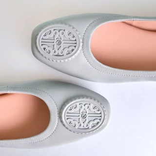 LA BELLA รองเท้าคัชชูหนังแกะ รุ่น QUEEN AMORE FLATS - FORMAL COLOR