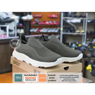 [รุ่นใหม่ ใส่สบาย!] Baoji 946 Slip-on Pioneer [M] NEA รองเท้าผ้าใบ บาโอจิ แท้ ผู้ชาย