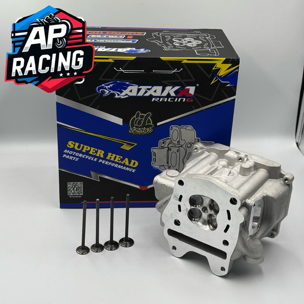 ฝาสูบ ATAKA วาล์ว 19/22 สำหรับรถ Pcx-160/Lead/Giorna