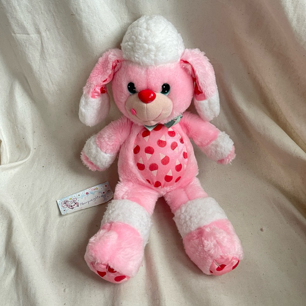 ตุ๊กตาแกะ YumYums Cherry Dog Hallmark วินเทจ 15นิ้ว✨มือสอง สภาพดี