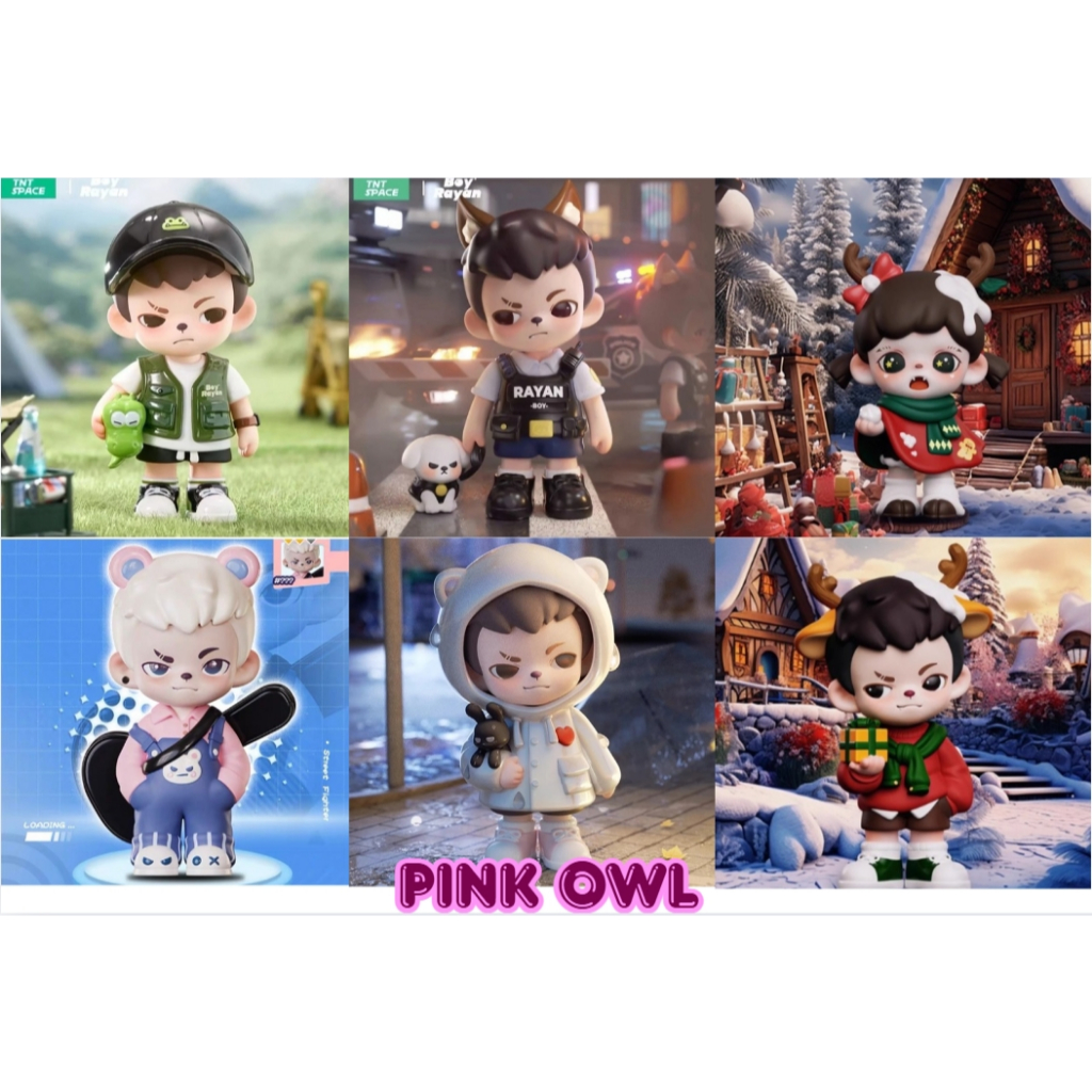 พร้อมส่ง รวมฟิกเกอร์ค่ายTNTSPACE Figures Rayan  Figures  / Zoraa  Figures / ซีเครทRayanกล่องจุ่ม