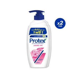 [มี 2 แพ็คให้เลือก] ครีมอาบน้ำ โพรเทคส์ บลอสซัม แคร์ ขวดปั๊ม 600 มล. Protex Blossom Care Shower Cream 600 ml. Pump