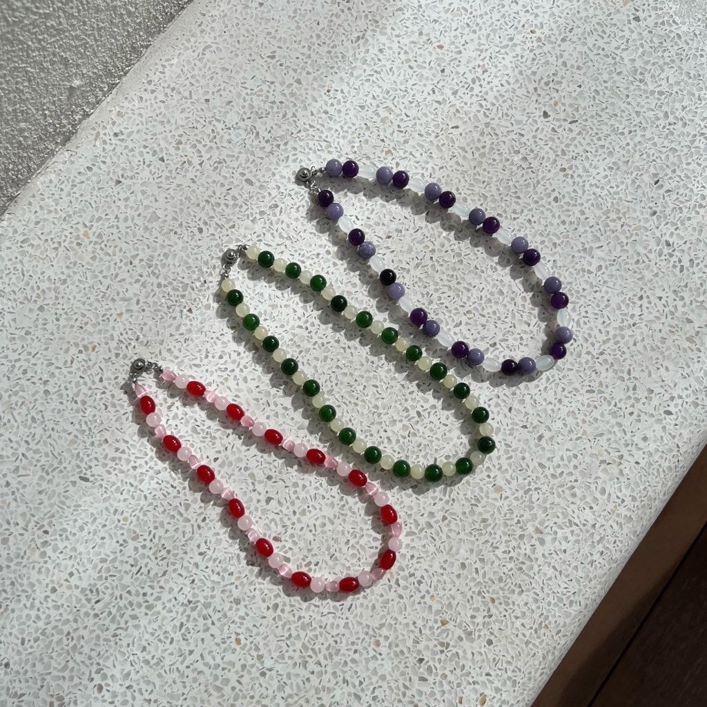 House of Cirround - สร้อยคอหิน Gelato Collection 🍨