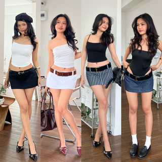 Gigi skirt กระโปรงเอวต่ำกางเกงด้านใน