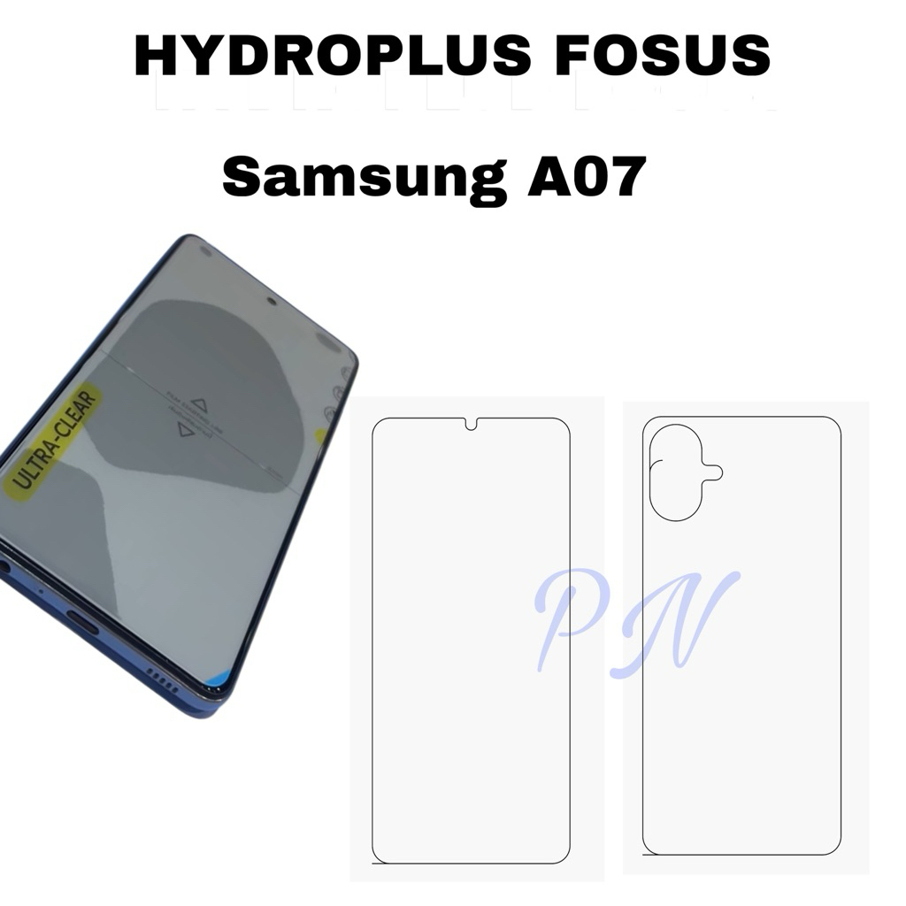 ฟิล์มไฮโดรเจล Focus Hydroplus ฟิล์มหน้า หลัง สำหรับ Samsung A07