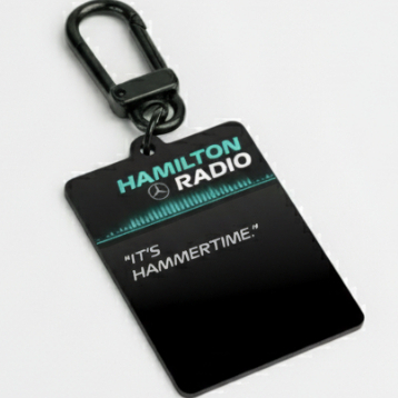 F1 Team Radio Keychain - It’s Hammertime