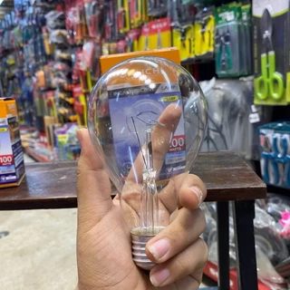 DAI-ICHI หลอดไส้ให้ความร้อนแก้วใส กล่อง 1 ดวง 40w 60w 100w 200w หลอดไฟอบเพื่อให้ความอบอุ่นความร้อน