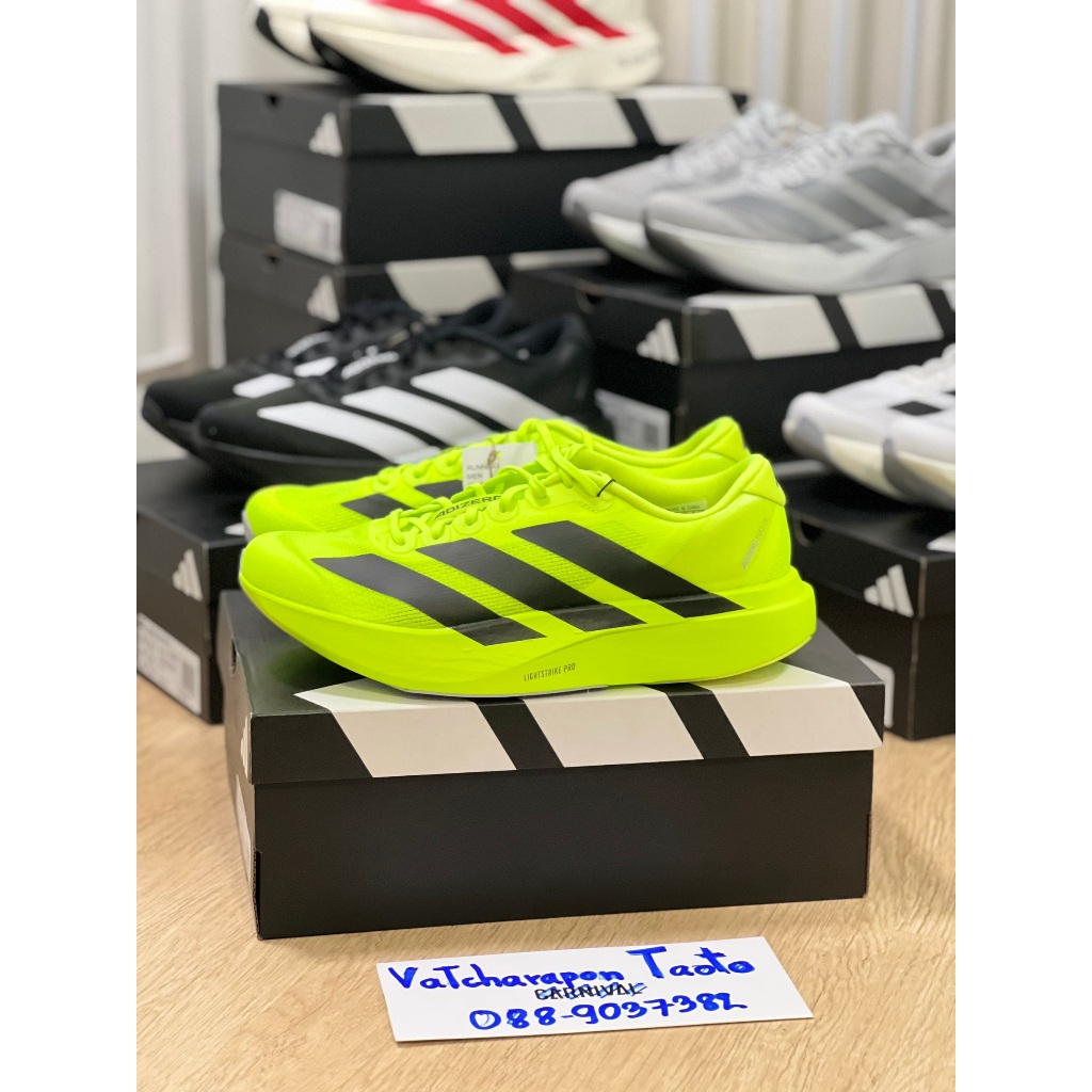 [ PREORDER ] รองเท้า Adidas Adizero Evo SL Lucid Lemon JR3416 มือ1 ของแท้ 100%