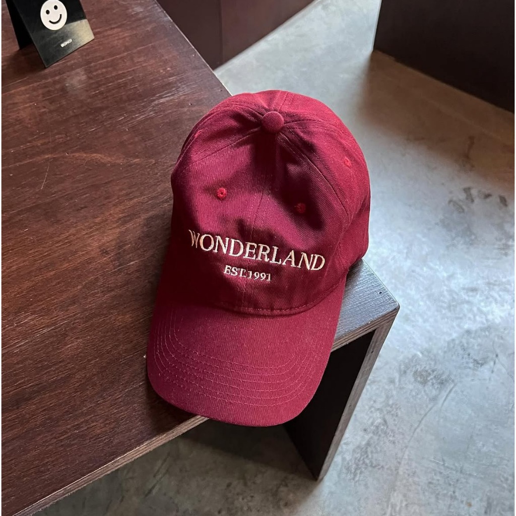 หมวกแก๊ป  WDL l WONDERLAND 1991 CAP RED