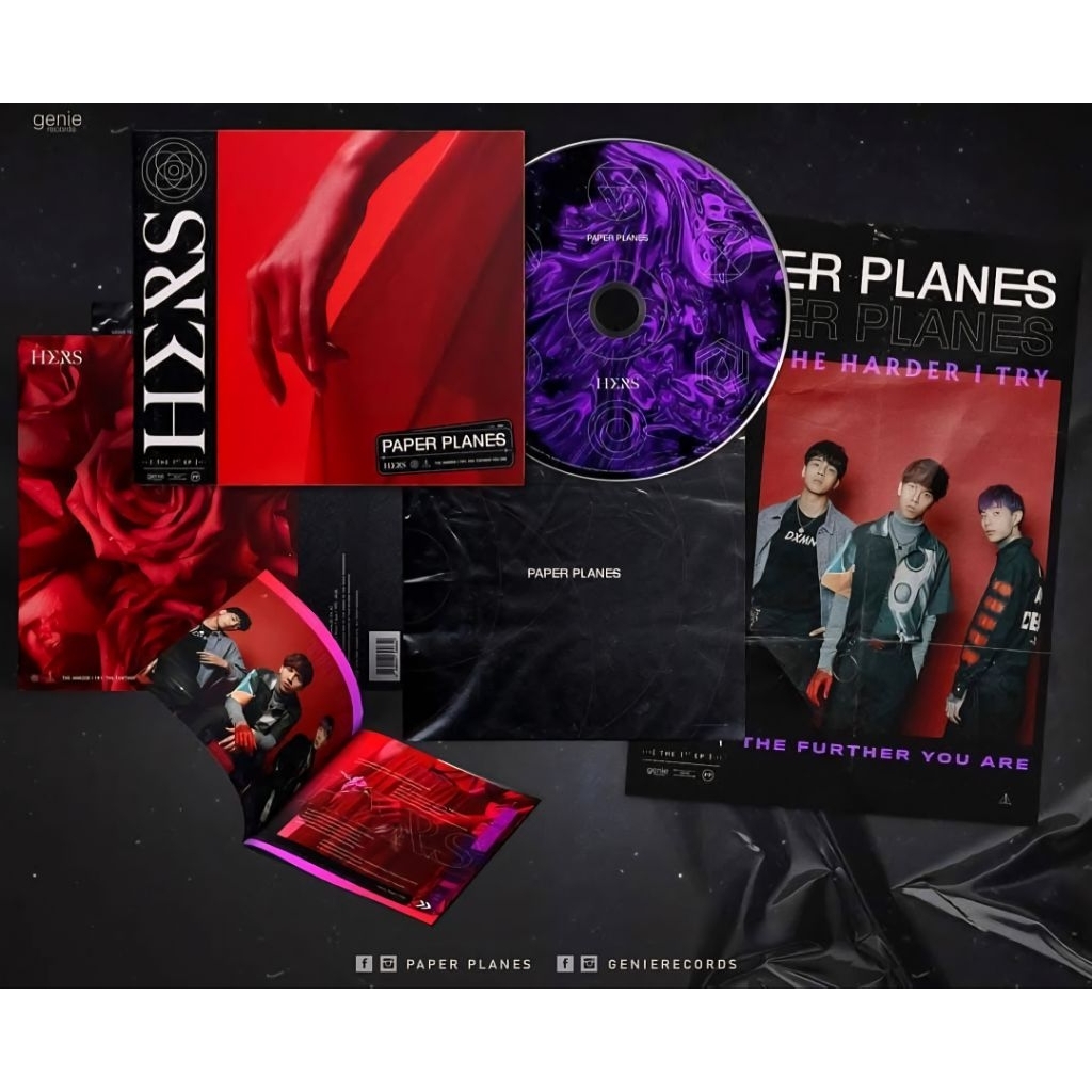 PAPER PLANES EP ALBUM "HERS" พร้อมลายเซ็น!!