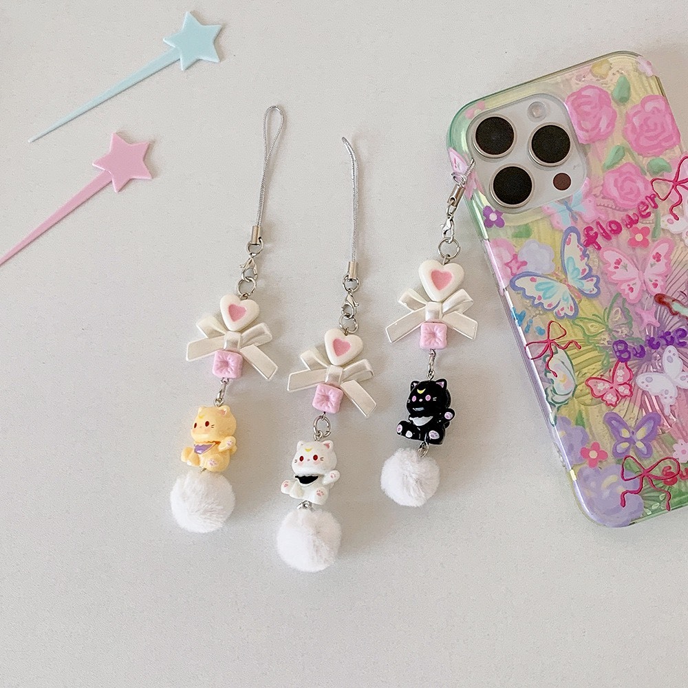 พวงกุญแจ ลายน่ารักๆ ห้อยโทรศัพท์ ห้อยกระเป๋า ตกแต่งมือถือ พร้อมส่ง