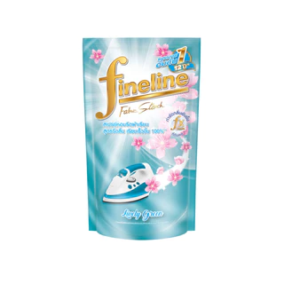 Fineline ไฟน์ไลน์น้ำยารีดเรียบ ขนาด 800 มล. (แบบถุงสีเขียว) Lively Green 800ml.