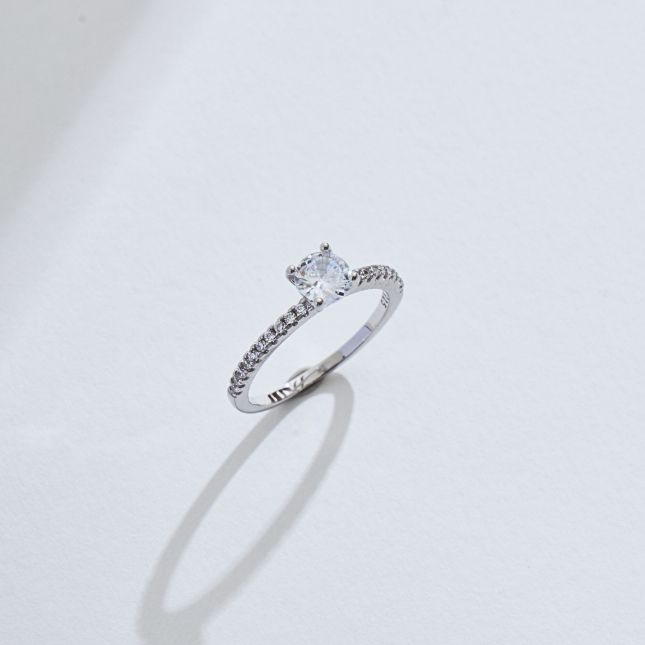 Kind Jewelry แหวน Promise (ขนาดเพชร 0.50 ct)