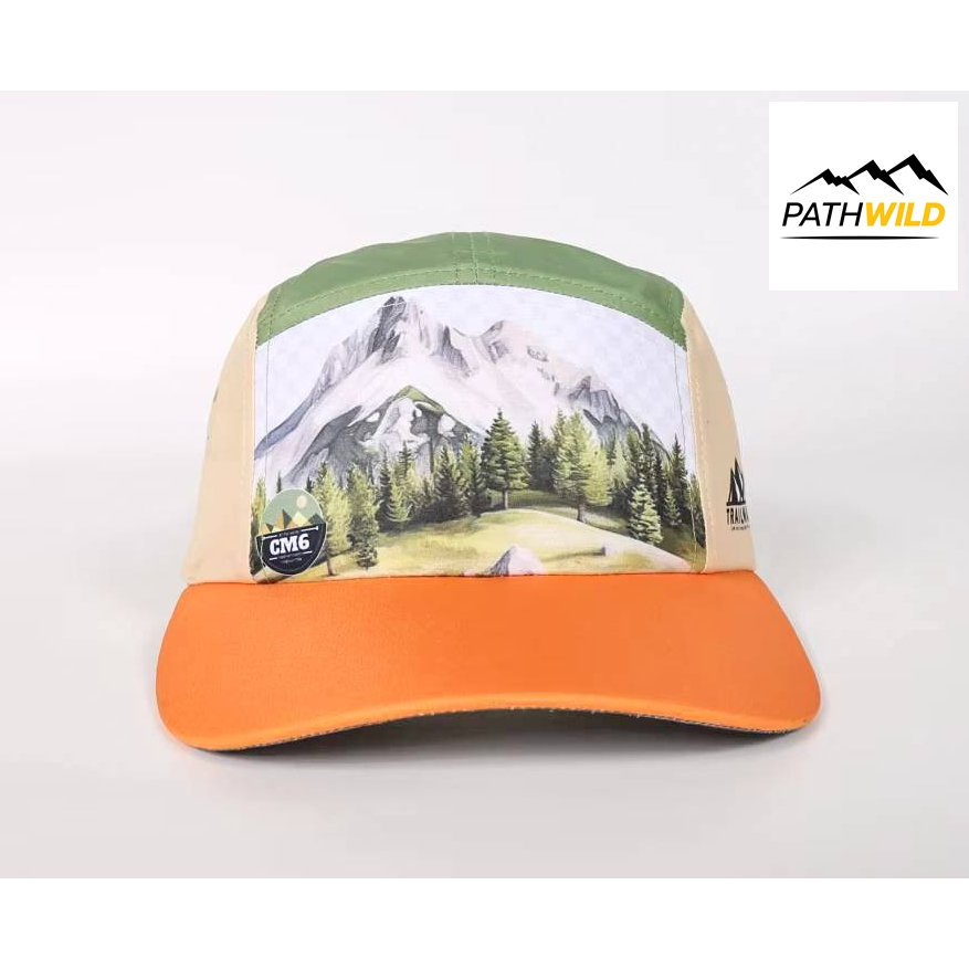 TRAILWAY x CM6 2023-2025  หมวกกันแดด ใส่วิ่งเทรล วิ่งถนน ปั่นจักรยาน ผลิตพิเศษในงานวิ่งเทรล CM6