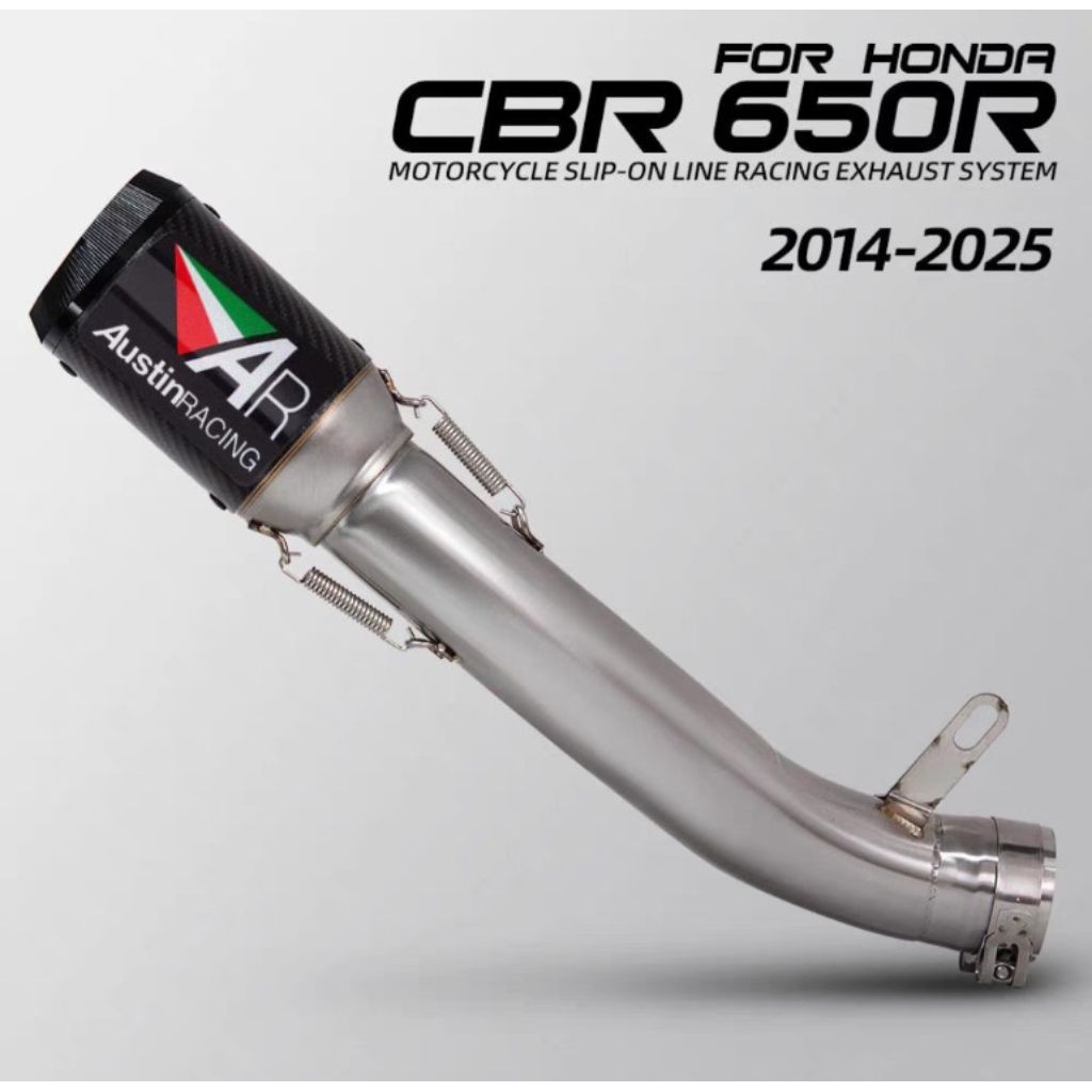 ท่อAR/SC Honda CBR650R/CBR650F คอท่อพร้อมปลายท่อ