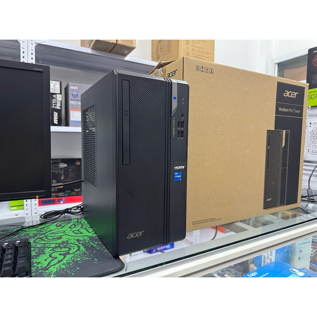 DESKTOP PC (คอมพิวเตอร์องค์กร) ACER VERITON S2690G i5-12400 8GB/256GB ICT ไม่ผ่านการใช้งาน ประกัน 11